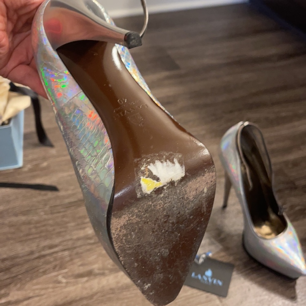 Lanvin Paris Python Shoes - image 6